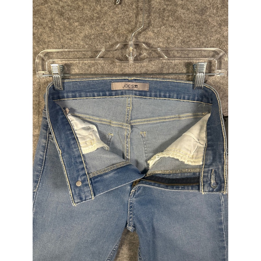 Joes Jeans Denmark High‎ Rise Crop Bootcut Blue Denim MZ2DNM5216 Womens Size 26 - Picture 8 of 11